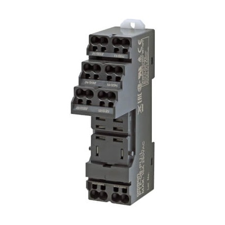 Omron PTF-08-PU-L PT 8101D PTF08PULBYOMB OMRON Socket, DIN rail/surface mounting, 8-pin,push-in plus terminals